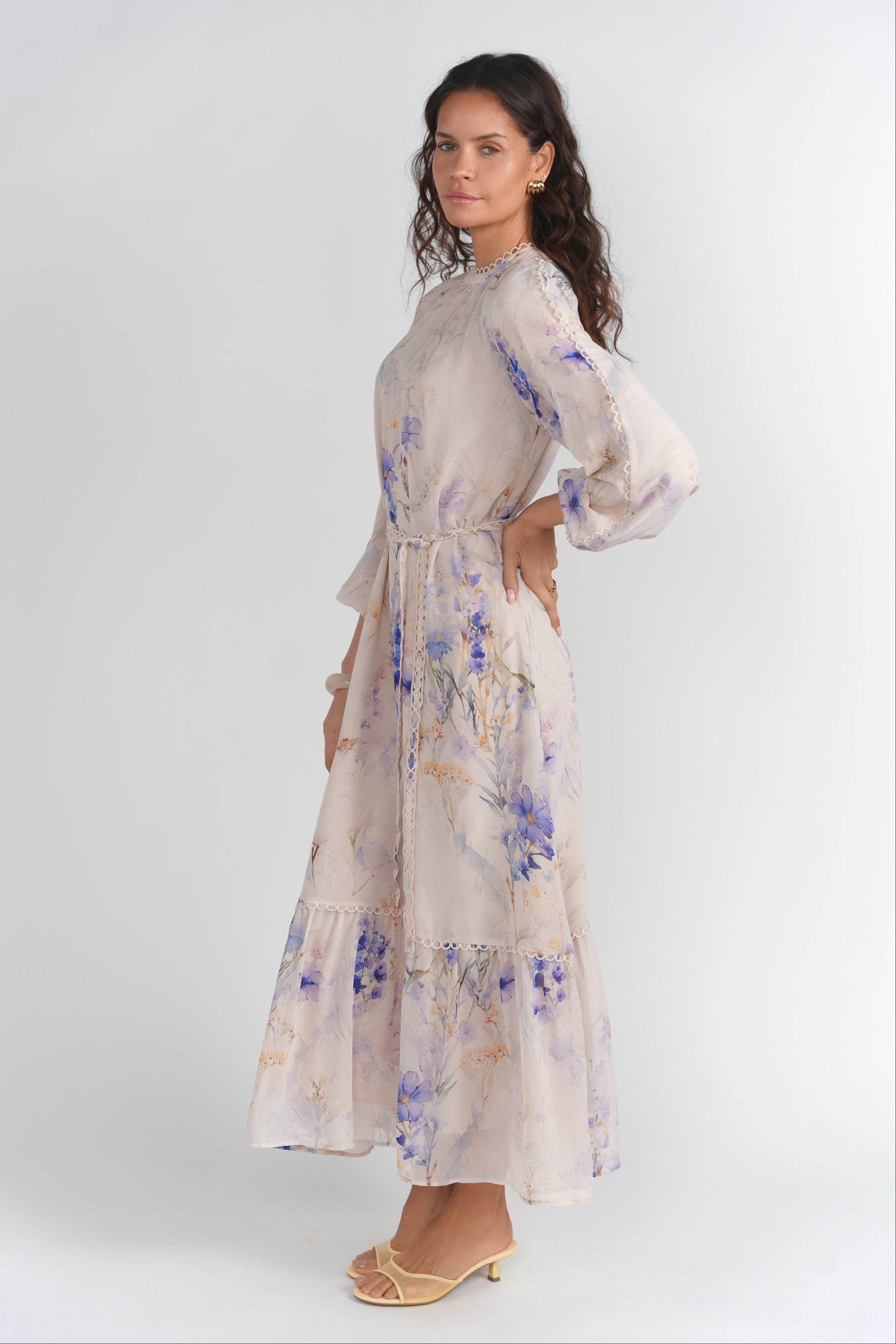 Celeste Dress- Floral Veil XL Celeste Dress- Floral Veil XL